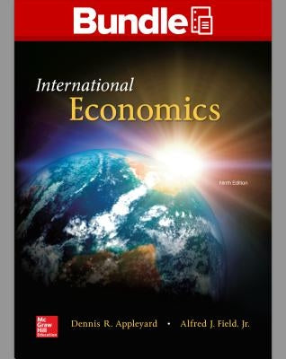 Gen Combo Looseleaf International Economics; Connect Access Card by Appleyard, Dennis R.