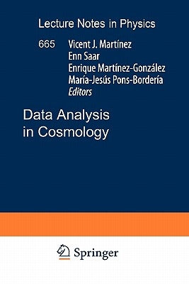 Data Analysis in Cosmology by Martinez, Vicent J.