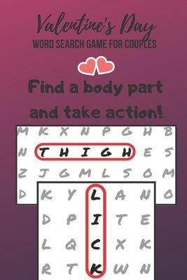 Valentine's Day Game for Couples: Word Search Challenge for Adults Naughty Foreplay Large Print Romantic Puzzle Book for Boyfriend, Girlfriend, Husban by Books, Enamoured