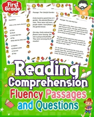 Reading Comprehension Fluency Passages and Questions First Grade: Enhance first-grade reading skills using fluency passages and questions. Boost compr by Plain, Ela R.