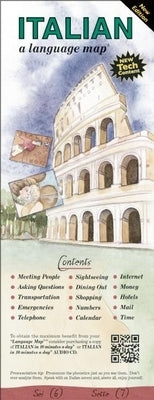 Italian a Language Map: Quick Reference Phrase Guide for Beginning and Advanced Use. Words and Phrases in English, Italian, and Phonetics for by Kershul, Kristine K.