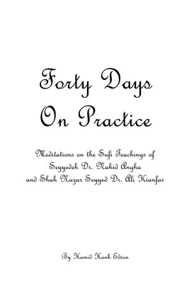 Forty Days On Practice by Edson, Hamid Hank