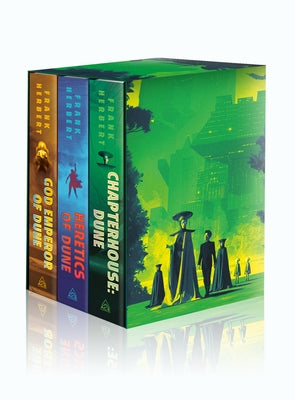 Frank Herbert's Dune Saga Books 4-6 Deluxe Hardcover Boxed Set: God Emperor of Dune, Heretics of Dune, and Chapterhouse: Dune by Herbert, Frank