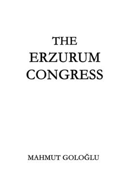 The Erzurum Congress by Süer, Yalçın