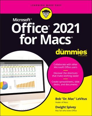Office 2021 for Macs for Dummies by LeVitus, Bob