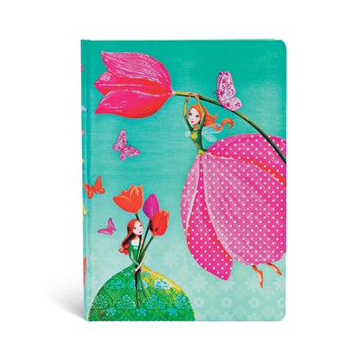 Paperblanks Joyous Springtime Mila Marquis Collection MIDI Address Book Elastic Band Closure 144 Pg 120 GSM by Paperblanks