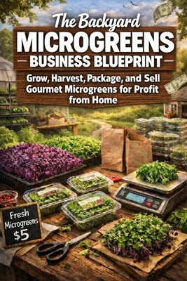 The Backyard Microgreens Business Blueprint: The Complete Step-by-Step Guide to Grow, Harvest, Package, Market, and Sell Gourmet Microgreens for Profi by Fox, April