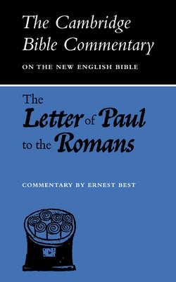 The Letter of Paul to the Romans by Best, Ernest