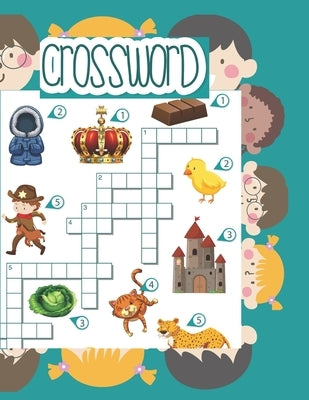 Crossword: Large easy to print crosswords for kids by J&f Publishing, Les Éditions