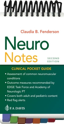 Neuro Notes: Clinical Pocket Guide by Fenderson, Claudia