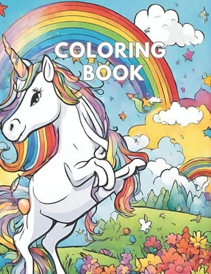 Unicorns and Rainbows Coloring Book by Knick, Rach