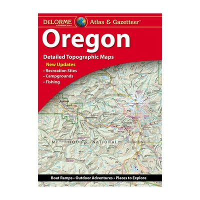 Delorme Atlas & Gazetteer: Oregon by Rand McNally