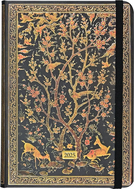 2025 Persian Grove Weekly Planner (16 Months, Sept 2024 to Dec 2025) by Peter Pauper Press Inc