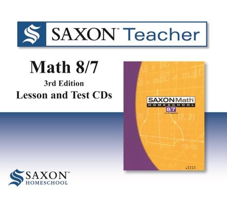 Saxon Math 87 Teacher CD-ROM by -Rom, CD