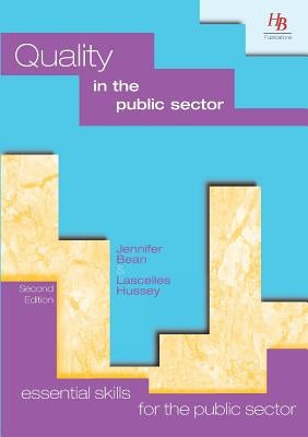 Quality in the Public Sector by Bean, Jennifer