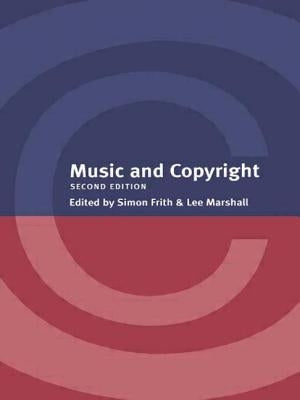Music and Copyright by Marshall, Lee