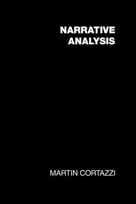 Narrative Analysis by Cortazzi, Martin
