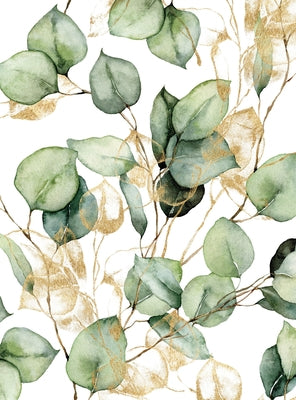 Greenery and Gold Lined Journal by Editors of Chartwell Books