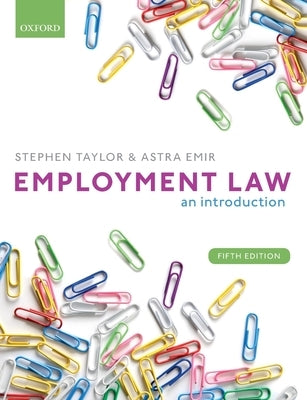 Employment Law: An Introduction by Taylor, Stephen