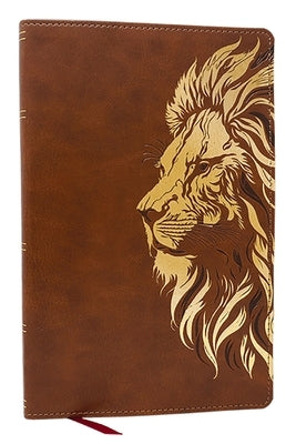 Kjv, Personal Size New Testament, Tan Leathersoft, Red Letter, Comfort Print by Thomas Nelson