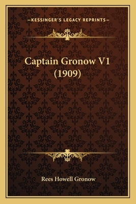 Captain Gronow V1 (1909) by Gronow, Rees Howell