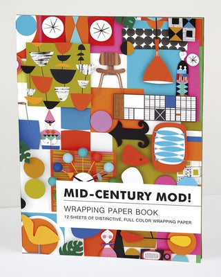 Mid-Century Mod!: Wrapping Paper Book by Davies, Shelley
