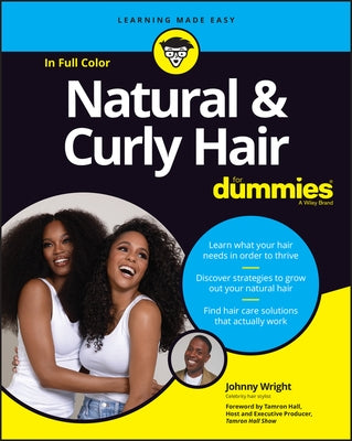Natural & Curly Hair for Dummies by Wright, Johnny