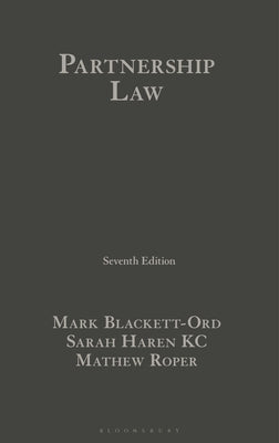 Partnership Law by Blackett-Ord, Mark