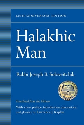 Halakhic Man by Soloveitchik, Joseph B.