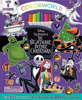 Colorworld: Disney Tim Burton's Nightmare Before Christmas by Editors of Studio Fun International