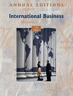 Annual Editions: International Business by Maidment, Fred H.