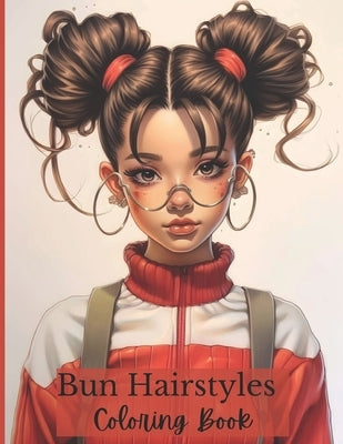 Bun Hairstyles Coloring Book by Designs, Positive Elements