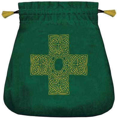 Celtic Cross Velvet Bag by Lo Scarabeo