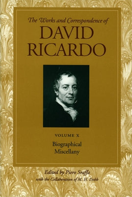 Biographical Miscellany by Ricardo, David