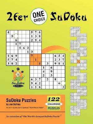 2fer 'One Choice' Sudoku by Defries, Joe J.