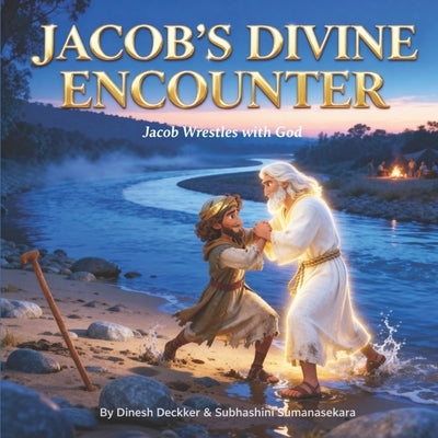 Jacob's Divine Encounter - Jacob Wrestles with God by Sumanasekara, Subhashini