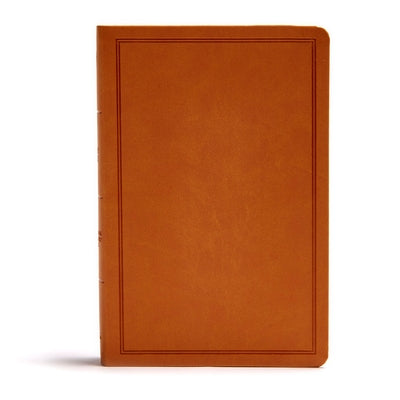 CSB Deluxe Gift Bible, Tan Leathertouch by Csb Bibles by Holman