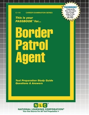 Border Patrol Agent by Passbooks