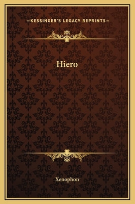 Hiero by Xenophon