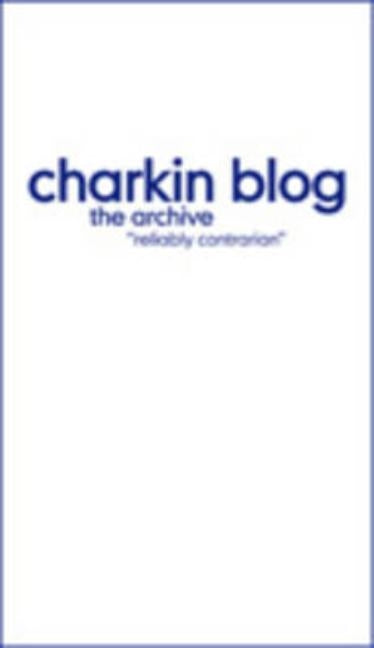 Charkin Blog: The Archive by Charkin, Richard