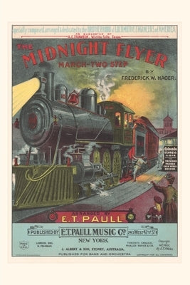 Vintage Journal Sheet Music for Midnight Flyer by Found Image Press