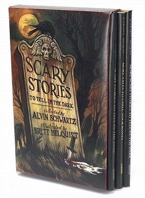 Scary Stories Box Set: Complete Collection with Brett Helquist Art by Schwartz, Alvin