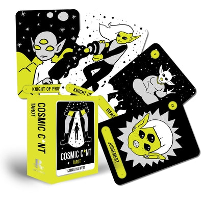 Cosmic C*nt Tarot: 78 Cards and 112-Page Book by West, Sam