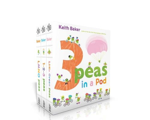 3 Peas in a Pod (Boxed Set): Lmno Peas; 1-2-3 Peas; Little Green Peas by Baker, Keith
