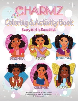 Charmz Coloring & Activity Book by Nixon, Aqua C.
