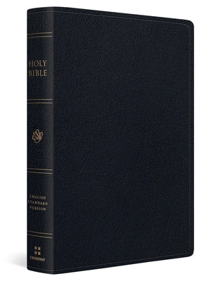 ESV Giant Print Bible, Red Letter (Genuine Leather, Black) by Esv Bibles