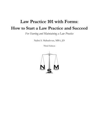 How to Start a Law Practice and Succeed by Mahadevan, Nalini