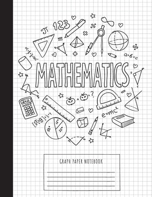 Graph Paper Notebook: (Large, 8.5x11) 100 Pages, 4 Squares per Inch, Math and Science Graph Paper Composition Notebook for Students by Blank Classic