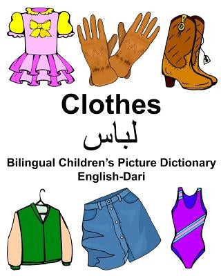 English-Dari Clothes Bilingual Children's Picture Dictionary by Carlson Jr, Richard