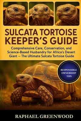 Sulcata Tortoise Keeper's Guide: Comprehensive Care, Conservation, and Science-Based Husbandry for Africa's Desert Giant - The Ultimate Sulcata Tortoi by Greenwood, Raphael